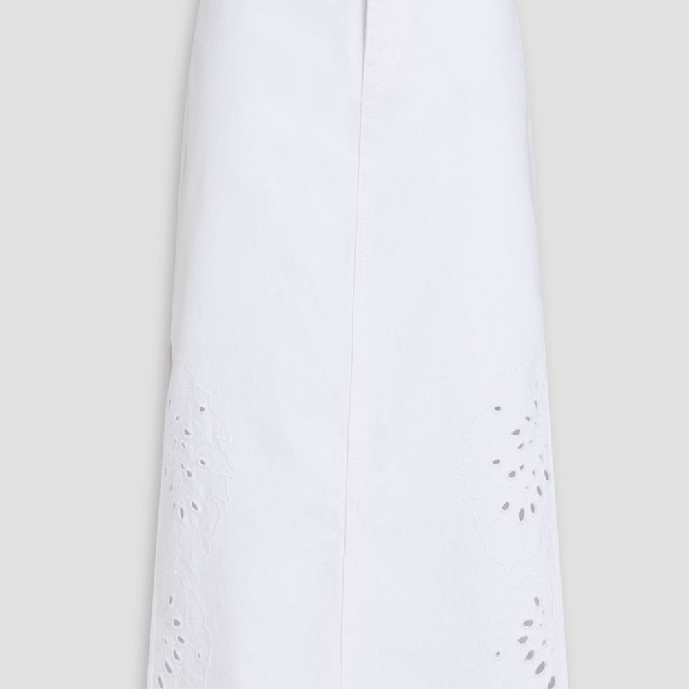 Derek Lam 10 Crosby Violet denim skirt